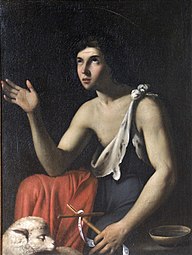 Guy François, Saint Jean-Baptiste, vers 1615. Huile sur toile.