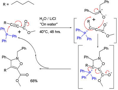 [3 + 2]-cycloaddition of nitrones and allenolates