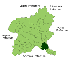 太田市位置圖