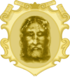 Emblem with the Holy Face of Jesus