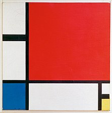 Piet Mondrian, Composition with Red, Blue and Yellow