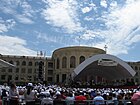 Holy mass by Pope Francis at the square