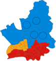 2019 results map