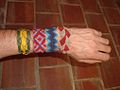 Bracelets de macramé de Tobati (Paraguay).