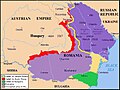 Image 35Romanian territorial losses in the Treaty of Bucharest in May 1918 (from History of Romania)