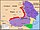 Territoires perdus par la Roumanie après le traité de Bucarest.