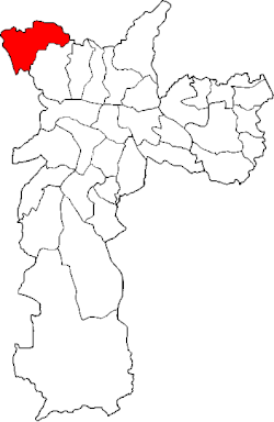 Location of the Subprefecture of Perus in São Paulo
