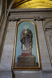 Portrait of Saint Denis, without his head