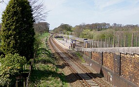 View westwards, towards Kirkham in 2011