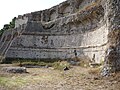 Emiciclo di uno degli ambienti del santuario della Fortuna Primigenia