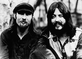 Seals (left) and Crofts in 1975
