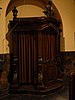 Confessional on the south side