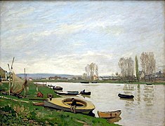 El río Sena en Argenteuil, 1872.
