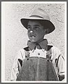 Image 40A Hispano boy in Chamisal, 1940 (from New Mexico)