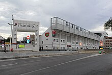 Entrée du stade.