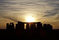 Image 58Stonehenge, Wiltshire at sunset (from Culture of the United Kingdom)