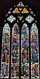 Stained glass by W T Carter Shapland (1960)