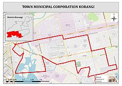 Korangi Town Map