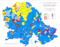 Ethnic structure of Vojvodina by settlements 1981.