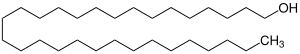 Strukturformel von 1-Triacontanol