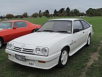 1987 Opel Manta GSi. Briefly sold in New Zealand during the 1980s