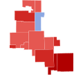 2020 Congressional election in Illinois' 16th congressional district by county