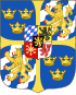 Royal coat of arms (1654-1720) of