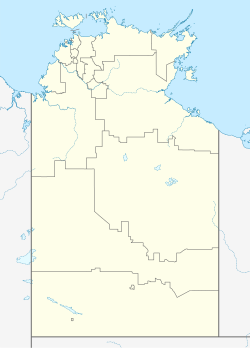 Tennant Creek ubicada en Territorio del Norte