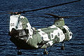 A CH-46E from HMM-163, in 1989.