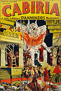 Poster for Cabiria (1914)
