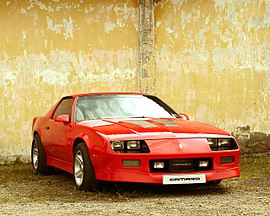 Chevrolet Camaro IROC-Z.