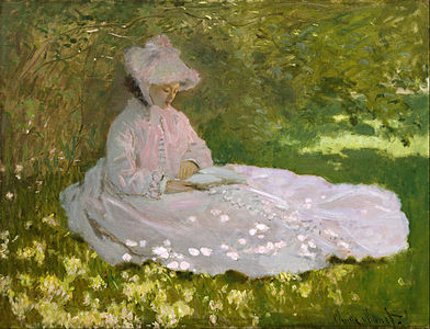 Springtime, by Claude Monet