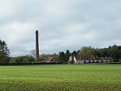 Vestiges de l'ancienne sucrerie.