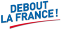 Logo de Debout la France depuis 2022.