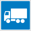 E22.1: Recommended route for heavy goods vehicles