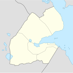 Moulhoule مول هولة is located in Djibouti