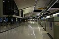 EWR Terminal A at night