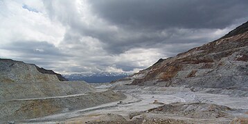 Carrière de talc de Trimouns.