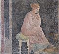 Image 72Fresco of a seated woman from Stabiae, 1st century AD (from Culture of ancient Rome)