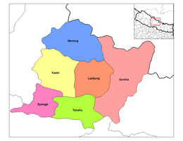 Gandaki – Mappa