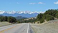 Hardscrabble Pass, the highest point on the highway.