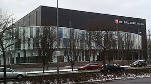 Helsingborg Arena den 1 december 2012.