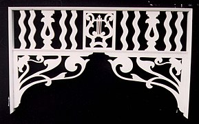 Timber fretwork