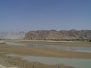 Hungol River estuary wetlands, and mesas