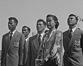 Indonesian team at the 1952 Olympics