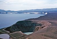 Les deux lacs d'Askja.