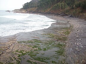 Praia de Ogella, no município de Ispáster