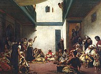 Jewish Wedding in Morocco by Eugène Delacroix, 1839, Louvre, Paris