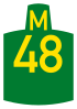 Metropolitan route M48 shield