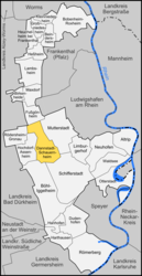 Dannstadt-Schauernheim – Mappa